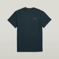Picture of G-STAR MEN'S SCAFFOLDING BACK GR T-SHIRT IN BLUE 6