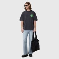Picture of ALLSAINTS MEN'S DISTORTION SHORT SLEEVE CREW IN WASHED BLACK 6