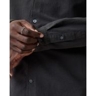 Picture of ALLSAINTS MEN'S LOVELL LONG SLEEVE SHIRT IN WASHED BLACK 6