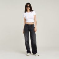 Снимка на G-STAR ДАМСКИ ТОП CROPPED MINI SLIM В БЯЛО 5