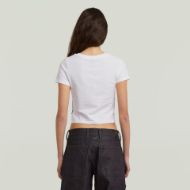 Снимка на G-STAR ДАМСКИ ТОП CROPPED MINI SLIM В БЯЛО 2