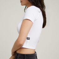 Снимка на G-STAR ДАМСКИ ТОП CROPPED MINI SLIM В БЯЛО 3