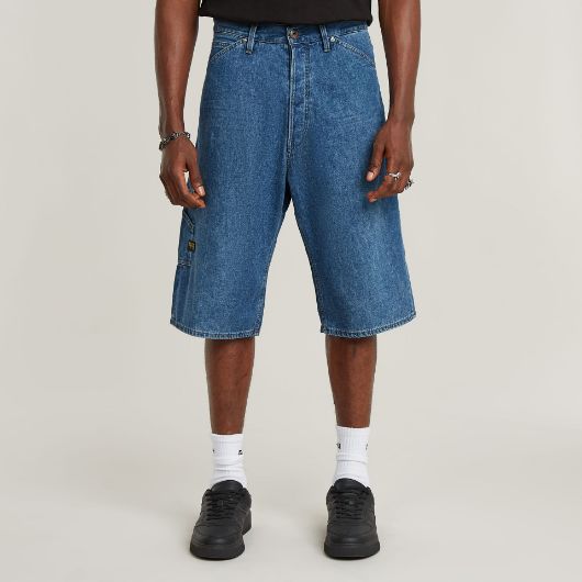 Picture of G-STAR MEN'S BAM LOGGER SHORT IN BLUE