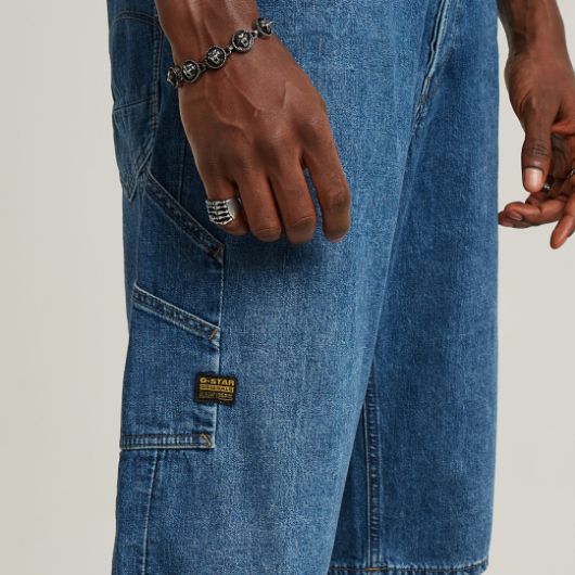 Picture of G-STAR MEN'S BAM LOGGER SHORT IN BLUE