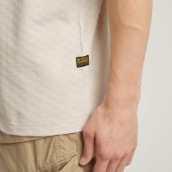 Picture of G-STAR MEN'S CHECQUARD TWEETER 1\2 SLEEVE IN WHITE 4