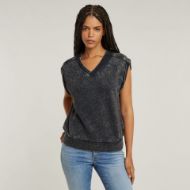 Снимка на G-STAR ДАМСКИ WASHED SLEEVELESS СУИТШЪРТ В СИВО 3