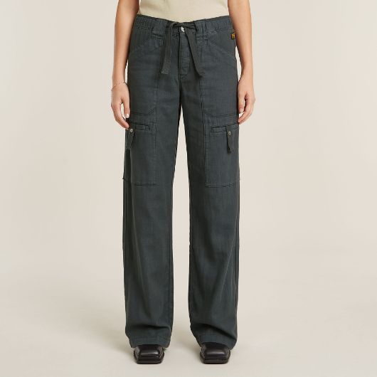 Picture of G-STAR WOMEN'S JUDEE CARGO TRAINER IN GREY 1