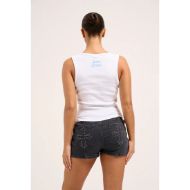 Picture of JUICY COUTURE WOMEN'S WHITE HOW TO BE A JUICY GIRL TOP 2