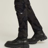 Picture of G-STAR MEN'S ROVIC 3D TAPERED PANTS IN ASFALT/BLACK AO 4
