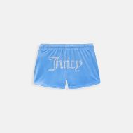 Picture of JUICY COUTURE WOMEN'S WASHED REGATTA LIGHTWEIGHT VELOUR TAMIA SHORTS 2