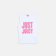 Picture of JUICY COUTURE WOMEN'S WHITE JUST JUICY TANK 1