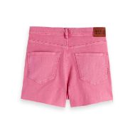 Снимка на SCOTCH&SODA WOMEN'S THE RAY CUT OFF DENIM SHORT — GARMENT DYED COLOURS IN COTTON CANDY 2