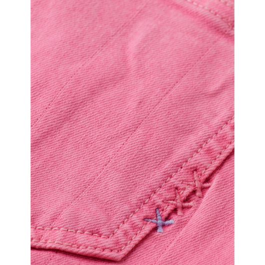 Снимка на SCOTCH&SODA WOMEN'S THE RAY CUT OFF DENIM SHORT — GARMENT DYED COLOURS IN COTTON CANDY 3