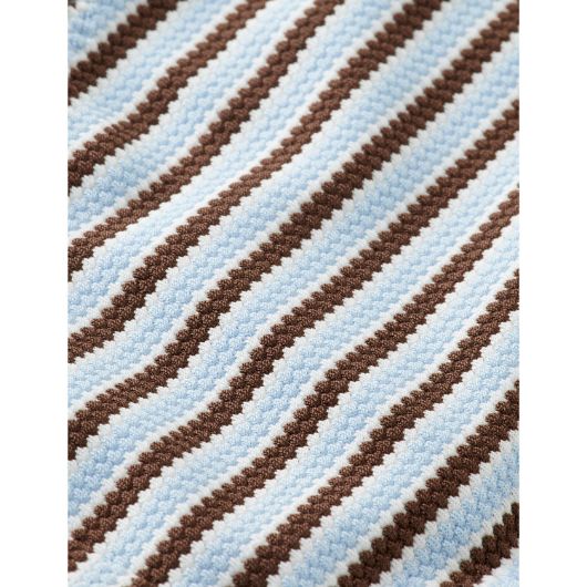 Снимка на SCOTCH&SODA WOMEN'S TEXTURED STRIPE BIKINI TOP IN COLD BREW 3