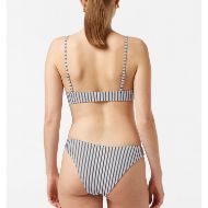 Снимка на SCOTCH&SODA WOMEN'S TEXTURED STRIPE BIKINI TOP IN COLD BREW 7