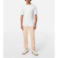 Снимка на SCOTCH&SODA MEN'S REGULAR FIT 3 CROSSES COTTON-LINEN T-SHIRT IN WHITE/PASTEL 6