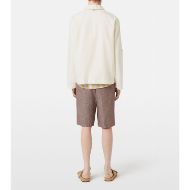 Picture of SCOTCH&SODA MEN'S RELAXED COTTON-LINEN SHIRT JACKET IN WHITE/PASTEL 6