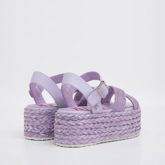 Picture of REPLAY WOMEN'S DIANE ROPE PLATFORM WEDGES 3