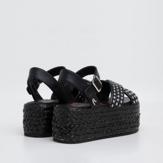 Picture of REPLAY WOMEN'S DIANE CROSS PLATFORM WEDGES 3