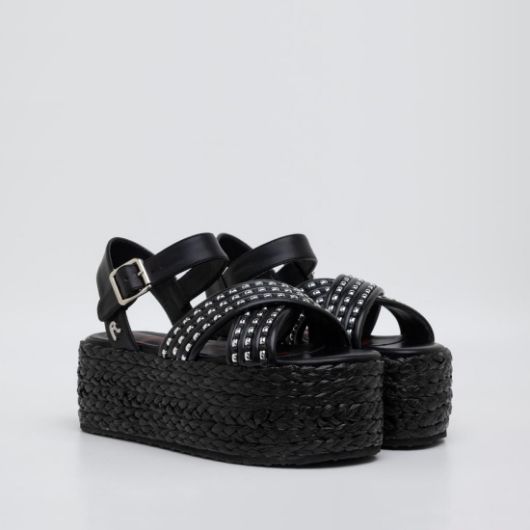 Picture of REPLAY WOMEN'S DIANE CROSS PLATFORM WEDGES 2