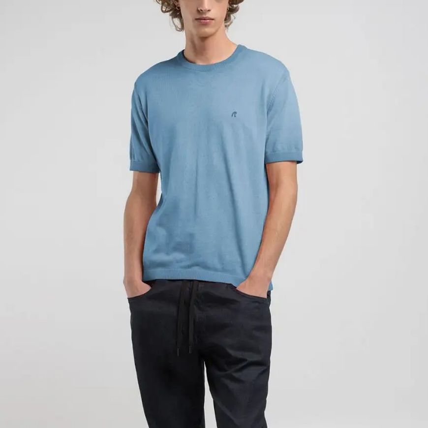 Снимка на REPLAY MEN'S SHORT-SLEEVE CREW-NECK PULLOVER