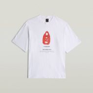 Picture of G-STAR MEN'S ARCHIVE PRINT BOXY T-SHIRT IN MULTICOLOR 6