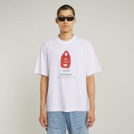 Picture of G-STAR MEN'S ARCHIVE PRINT BOXY T-SHIRT IN MULTICOLOR 1
