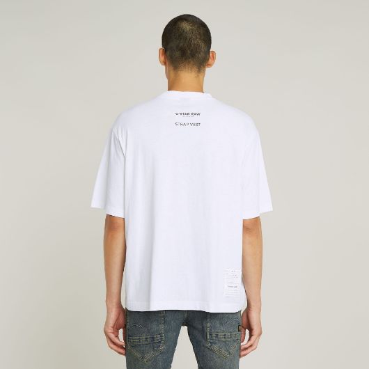 Picture of G-STAR MEN'S ARCHIVE PRINT BOXY T-SHIRT IN MULTICOLOR