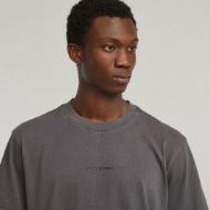 Picture of G-STAR MEN'S OVERDYED CENTER CHEST LOOSE T-SHIRT IN BLACK 4