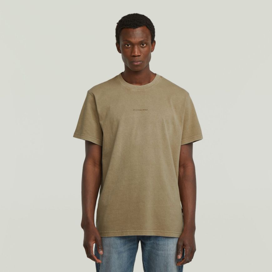 Снимка на G-STAR МЪЖКА БЛУЗА OVERDYED CENTER CHEST LOOSE В БЕЖОВО/КАКИ
