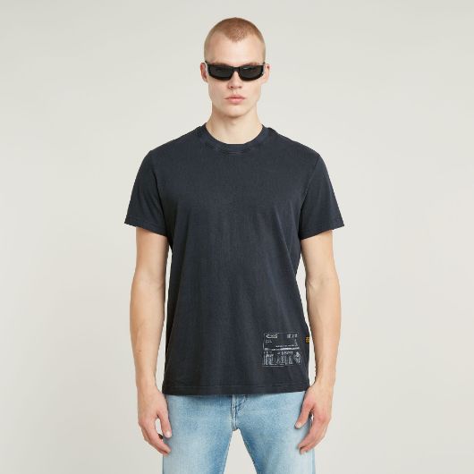 Снимка на G-STAR МЪЖКА БЛУЗА SHIPPING GR OVERDYED В СИНЬО