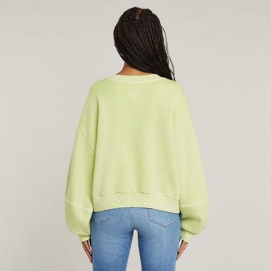 Снимка на G-STAR ДАМСКИ OVERDYED OVERSIZED СУИТШЪРТ В ЗЕЛЕНО