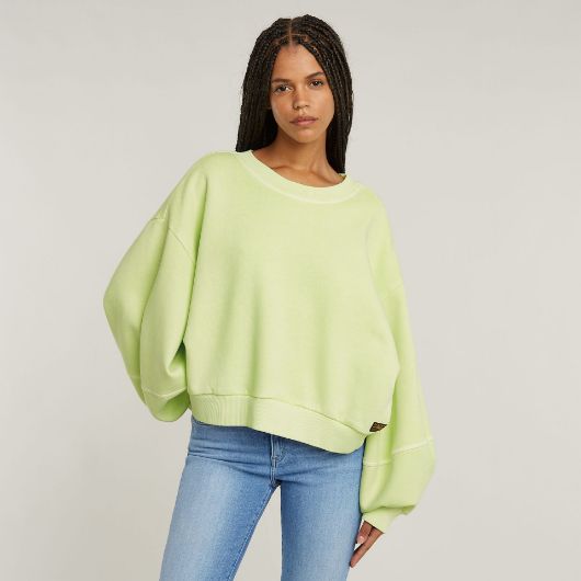 Снимка на G-STAR ДАМСКИ OVERDYED OVERSIZED СУИТШЪРТ В ЗЕЛЕНО