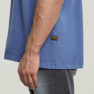 Снимка на G-STAR МЪЖКА БЛУЗА MULTI LOGO OVERDYED LOOSE В СИНЬО 4
