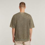 Снимка на G-STAR МЪЖКИ СУИТШЪРТ ACID WASH LOOSE SWEATER В КАФЯВО 2