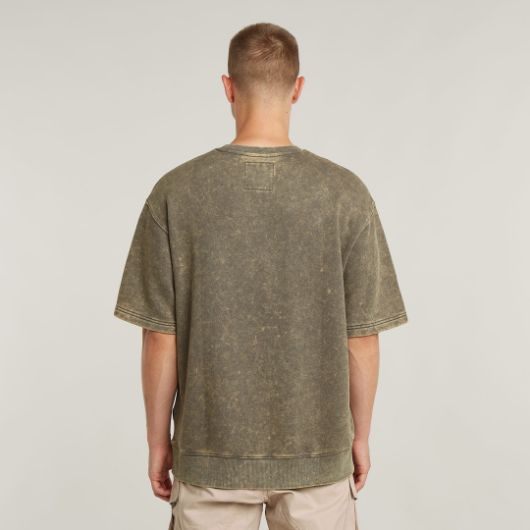 Снимка на G-STAR МЪЖКИ СУИТШЪРТ ACID WASH LOOSE SWEATER В КАФЯВО