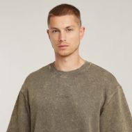 Снимка на G-STAR МЪЖКИ СУИТШЪРТ ACID WASH LOOSE SWEATER В КАФЯВО 3