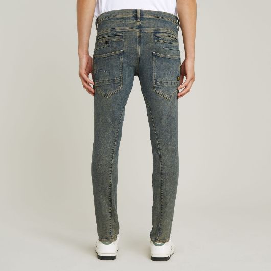 Picture of G-STAR MEN'S D-STAQ 3D SLIM JEANS IN BLUE 2