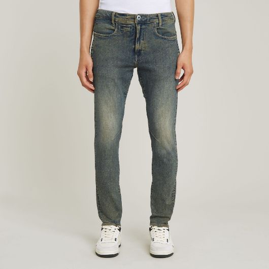 Picture of G-STAR MEN'S D-STAQ 3D SLIM JEANS IN BLUE 1
