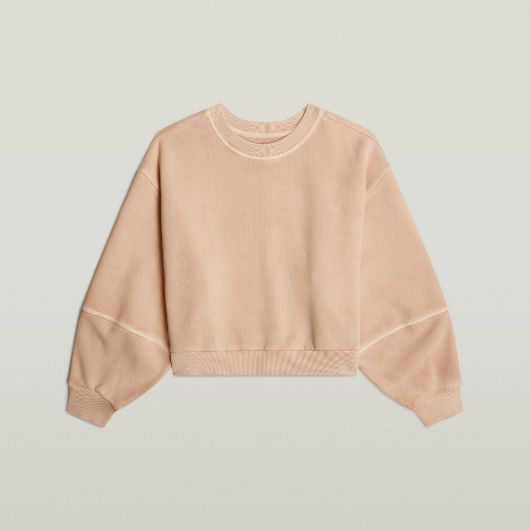 Снимка на G-STAR ДАМСКИ OVERDYED OVERSIZED СУИТШЪРТ В РОЗОВО 2