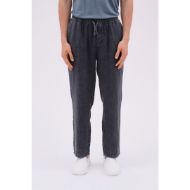 Picture of DIRTY LAUNDRY MEN'S LINEN PANTS IN VINTAGE BLACK 2