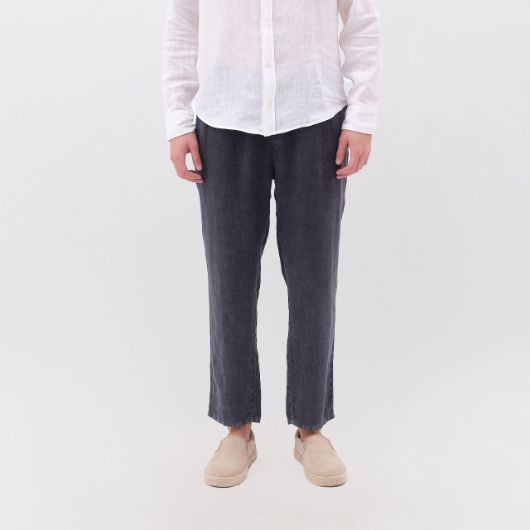 Picture of DIRTY LAUNDRY MEN'S LINEN PANTS IN VINTAGE BLUE