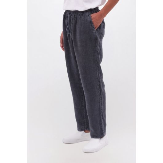 Picture of DIRTY LAUNDRY MEN'S LINEN PANTS IN VINTAGE BLUE