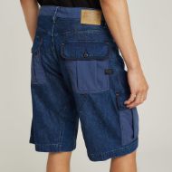 Снимка на G-STAR МЪЖКИ БЕРМУДИ BEND 3D CARGO SHORT FABRIC MIX В СИНЬО 4