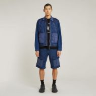 Снимка на G-STAR МЪЖКИ БЕРМУДИ BEND 3D CARGO SHORT FABRIC MIX В СИНЬО 5