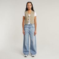 Picture of G-STAR WOMEN'S SUMMER VEST IN BEIGE/KHAKI 4