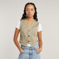 Picture of G-STAR WOMEN'S SUMMER VEST IN BEIGE/KHAKI 1