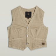 Picture of G-STAR WOMEN'S SUMMER VEST IN BEIGE/KHAKI 5
