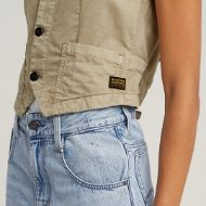 Picture of G-STAR WOMEN'S SUMMER VEST IN BEIGE/KHAKI 3