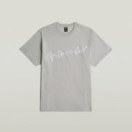 Снимка на G-STAR МЪЖКА БЛУЗА FLOCK G-SCRIPT LOOSE В СИВО 6